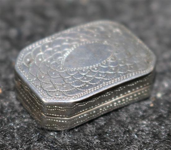 Silver vinaigrette by Pembleton